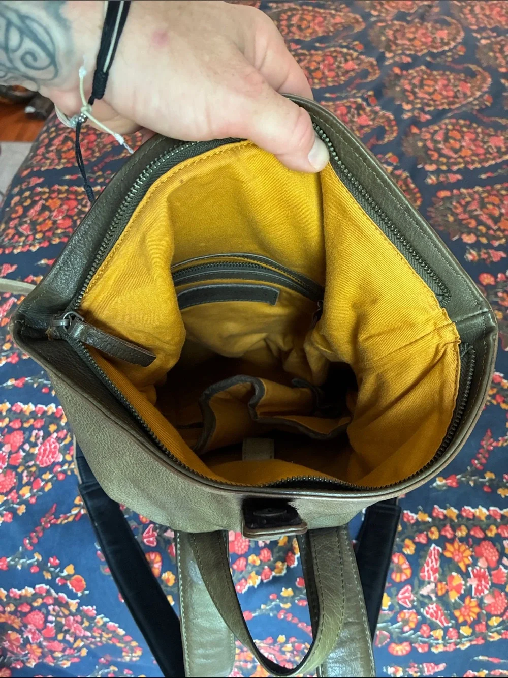 Sticks & Stones Leather Backpack